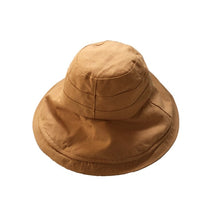 Load image into Gallery viewer, [EAM] 2020 New Spring Summer Round Dome Foldable 5 Colors Temperament Fishermen Hat Women Fashion Tide All-match JR975
