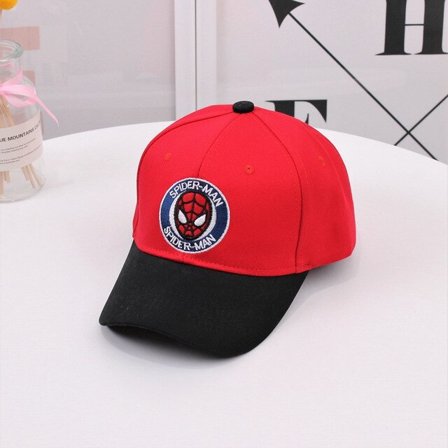 Children Popular America Captain Cap  100% Cotton Baby Boy Hat Cartoon Mickey Hat Snapback Baseball Cap Kids Adjustable Sun Caps