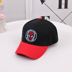 Children Popular America Captain Cap  100% Cotton Baby Boy Hat Cartoon Mickey Hat Snapback Baseball Cap Kids Adjustable Sun Caps