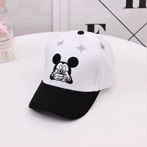 Children Popular America Captain Cap  100% Cotton Baby Boy Hat Cartoon Mickey Hat Snapback Baseball Cap Kids Adjustable Sun Caps