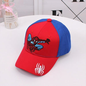 Children Popular America Captain Cap  100% Cotton Baby Boy Hat Cartoon Mickey Hat Snapback Baseball Cap Kids Adjustable Sun Caps