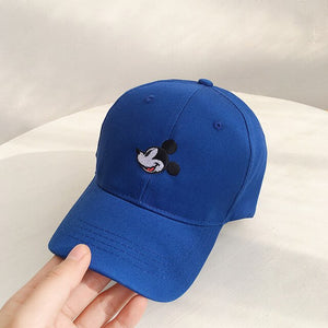 Children Popular America Captain Cap  100% Cotton Baby Boy Hat Cartoon Mickey Hat Snapback Baseball Cap Kids Adjustable Sun Caps