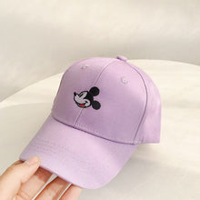 Load image into Gallery viewer, Children Popular America Captain Cap  100% Cotton Baby Boy Hat Cartoon Mickey Hat Snapback Baseball Cap Kids Adjustable Sun Caps
