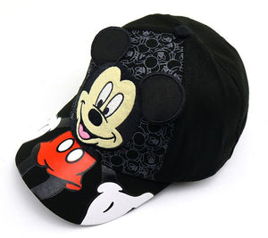 Children Popular America Captain Cap  100% Cotton Baby Boy Hat Cartoon Mickey Hat Snapback Baseball Cap Kids Adjustable Sun Caps