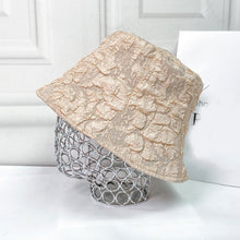 Load image into Gallery viewer, [EAM] Women Balck Pleated Split Joint Fishermen Hat New Round Dome Temperament Fashion Tide All-match Spring Summer 2020 1U788
